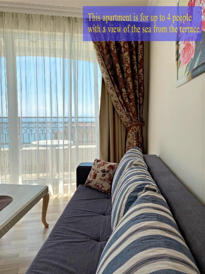 Private Super Apartments By Sea In Apart Hotel ! Поморие Экстерьер фото